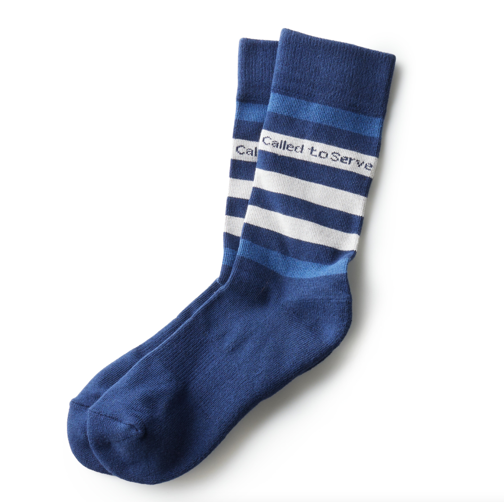 Called to Serve Striped Socks, , large image number 0