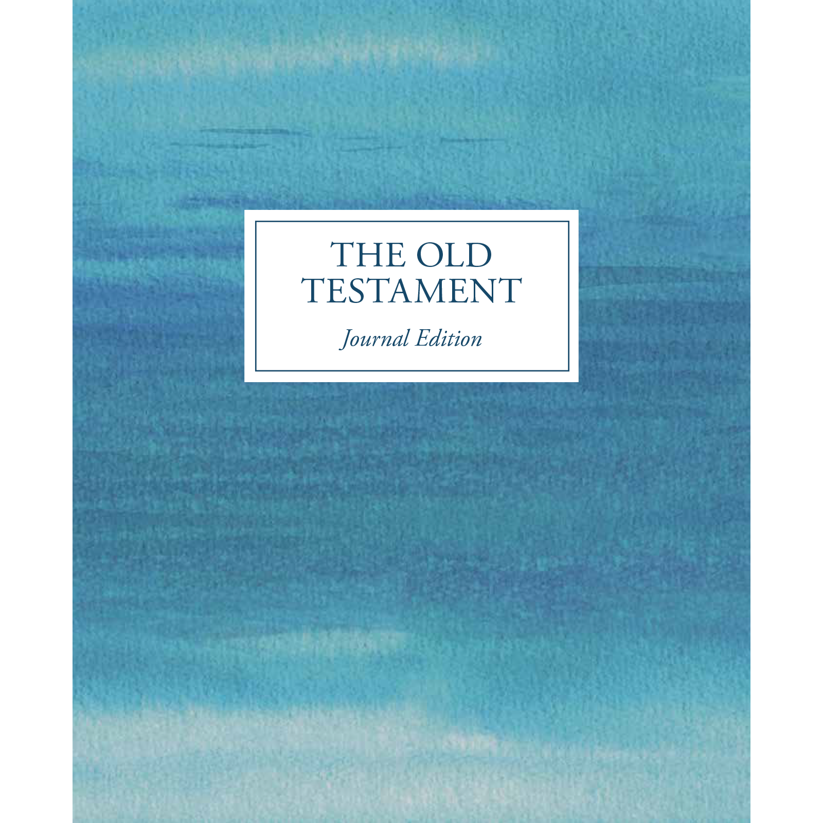 The Old Testament, Journal Edition, Ocean Blue (No Index)