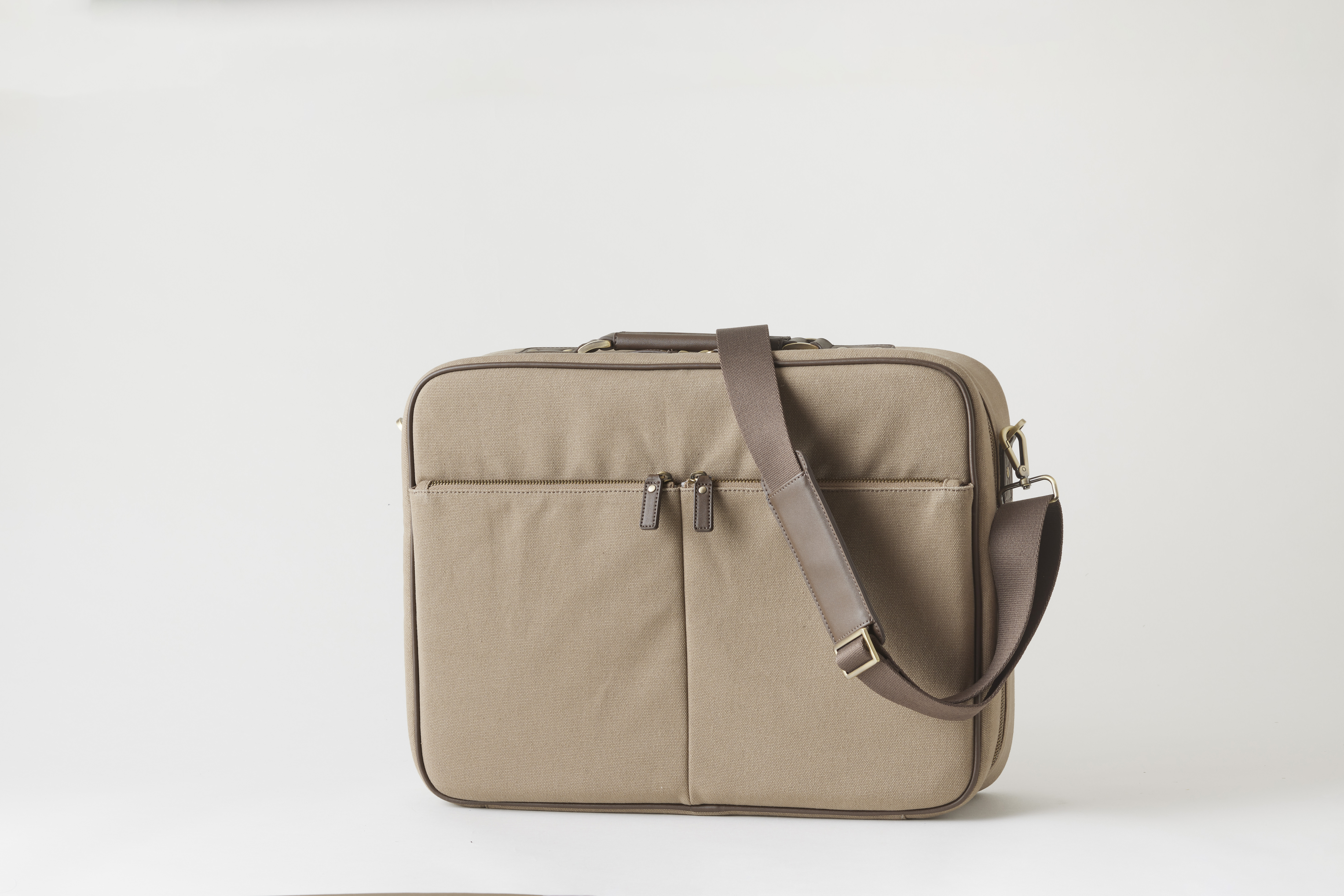 Black Canvas Temple Bag, , large image number 2