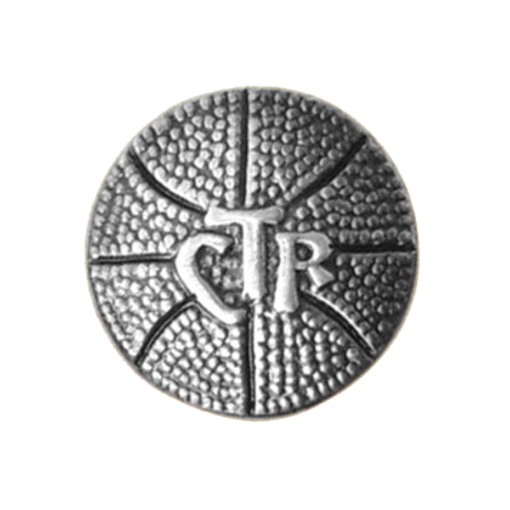 CTR Basketball Tie Tac, , large image number 0
