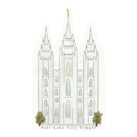 Salt Lake Temple Sticker