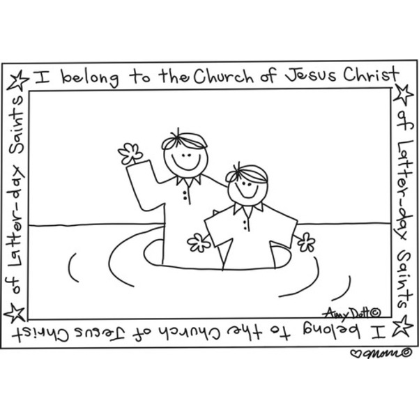 Color Baptism Boy Pillowcase, , large image number 2