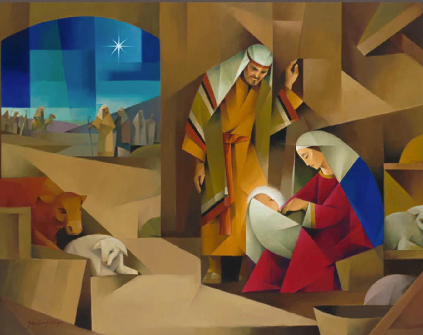In the Stable Boxed Christmas Cards