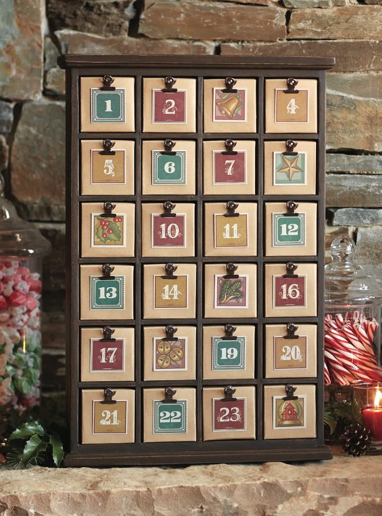 Shadow Box Advent Calendar, , large image number 1