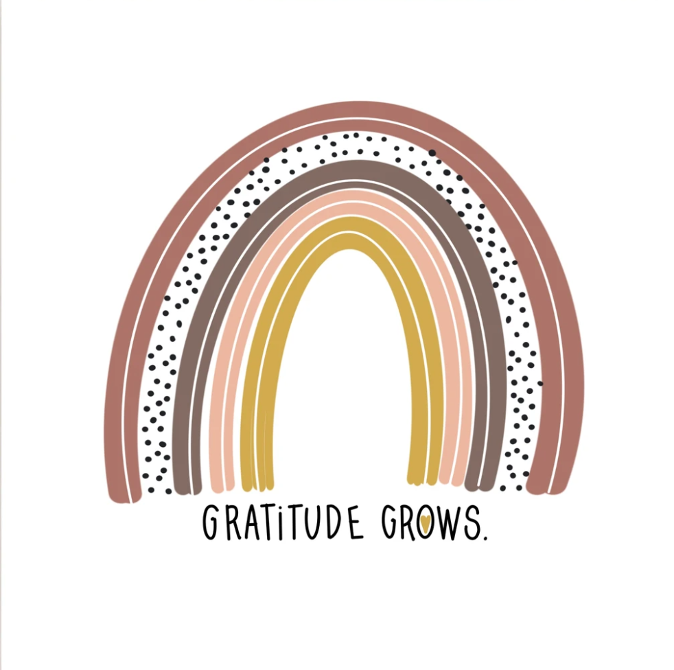 Gratitude Grows (7x7 Print)