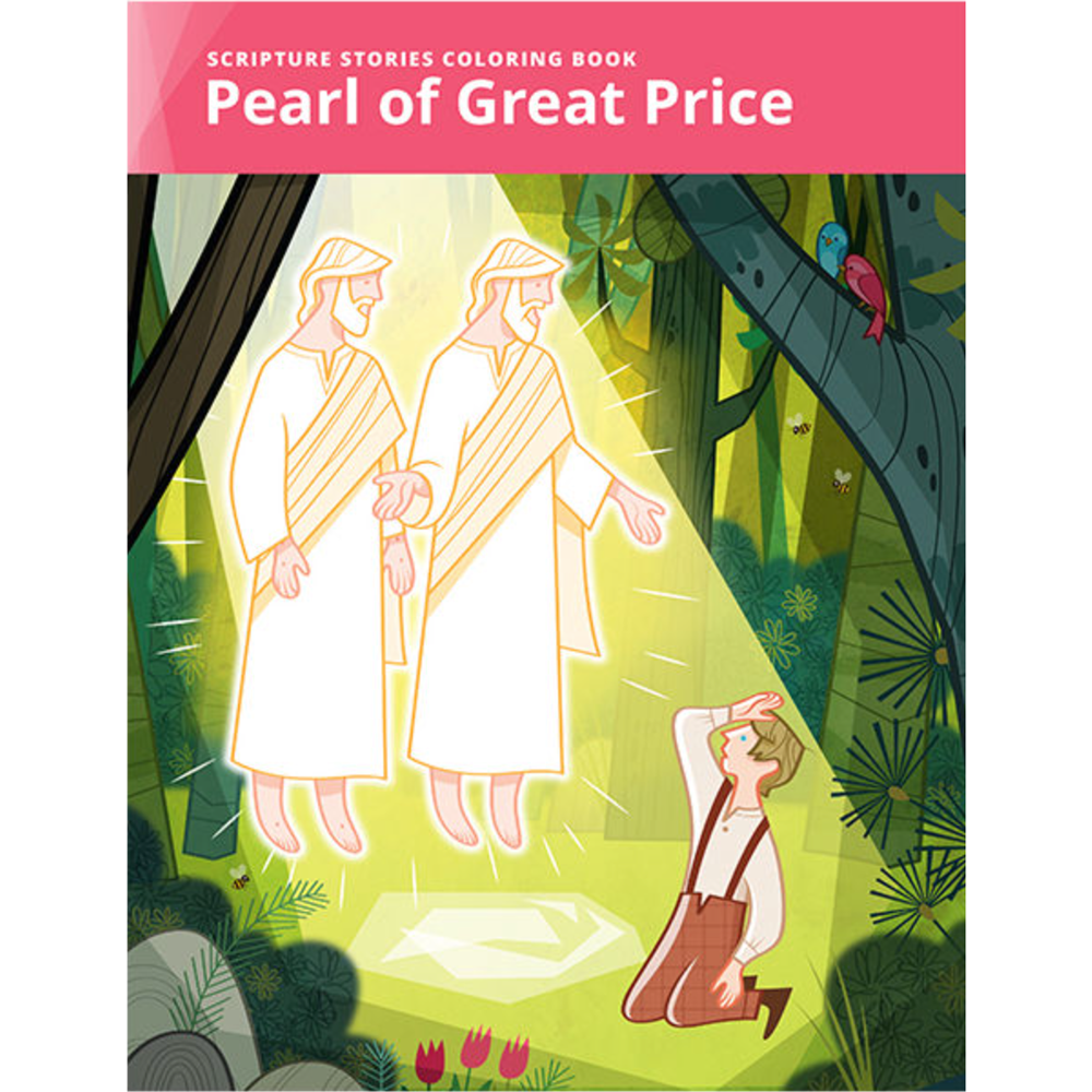 Scripture Stories Coloring Book: Pearl of Great Price