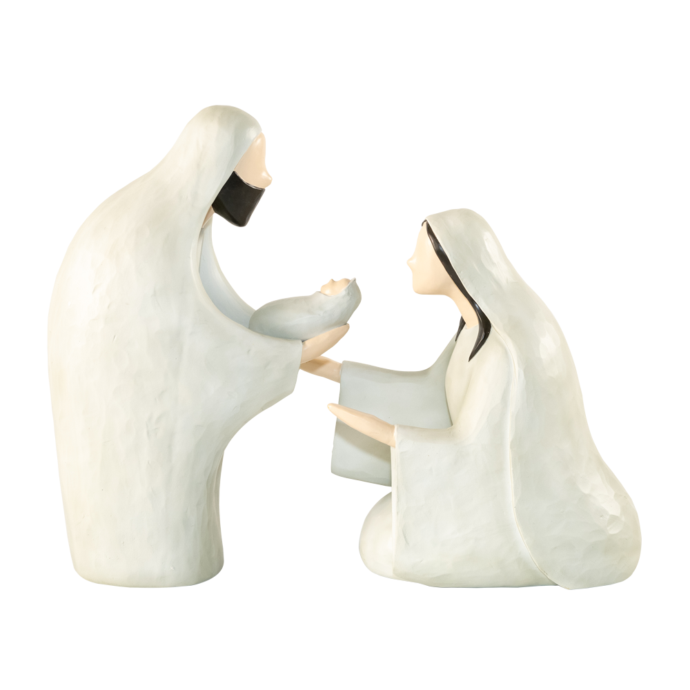 Love's Pure Light Kate Lee Holy Family Resin Nativity