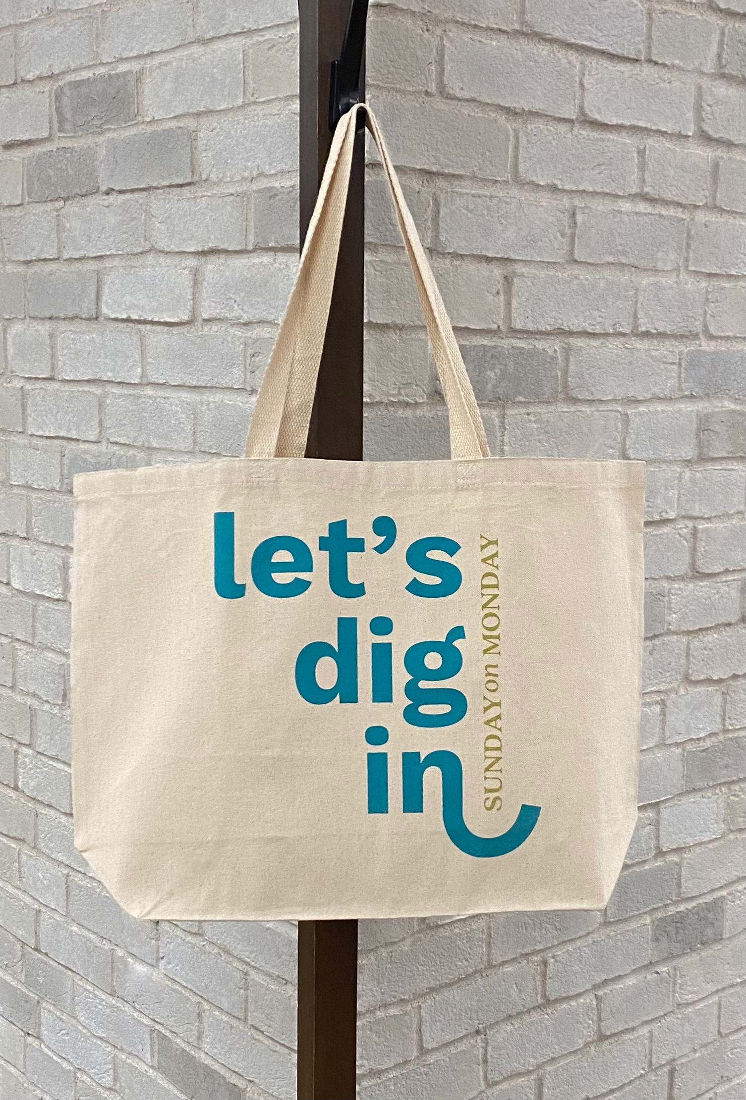 Tote Bag Let's Dig In