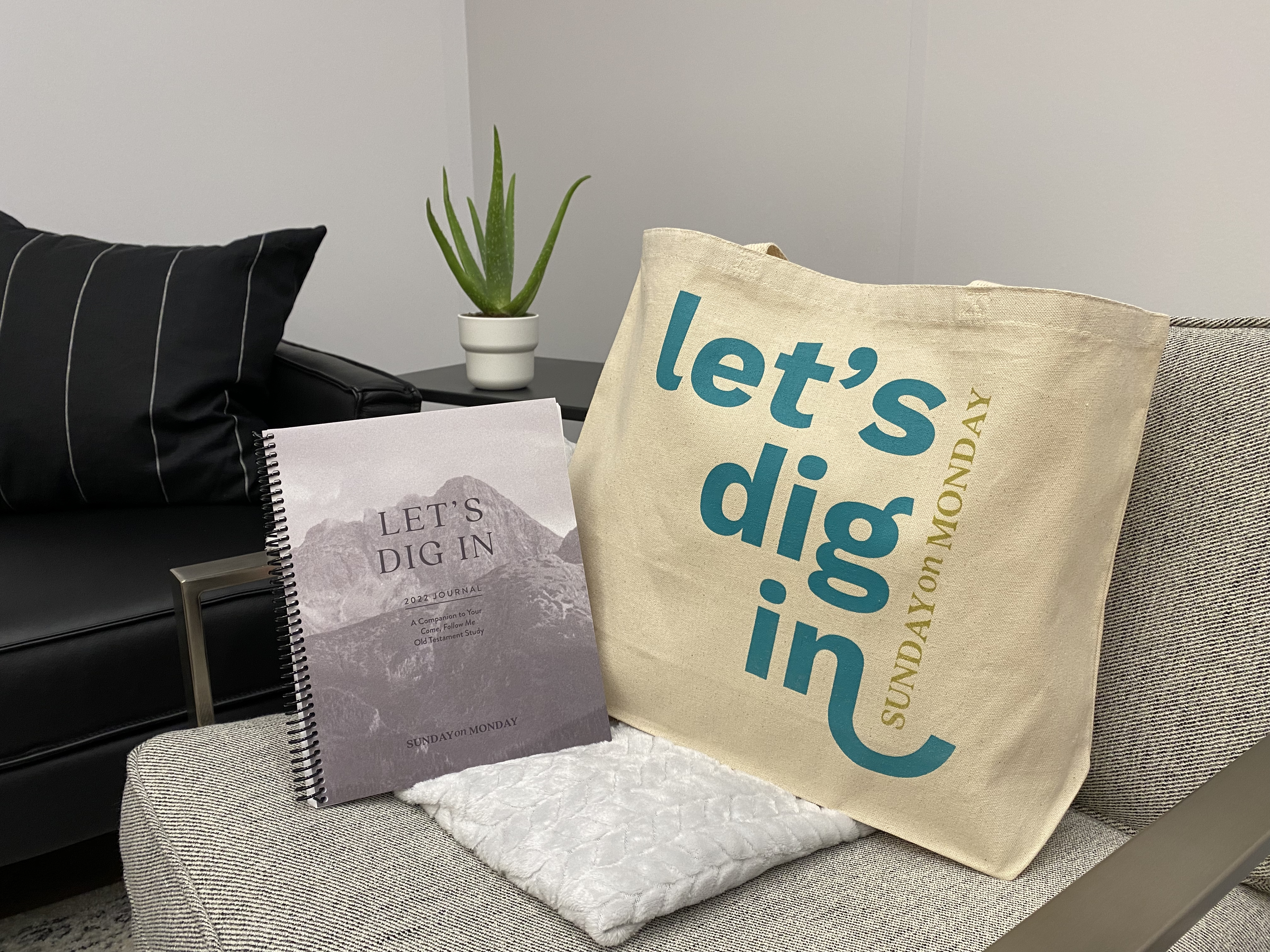 Tote Bag Let's Dig In, , large