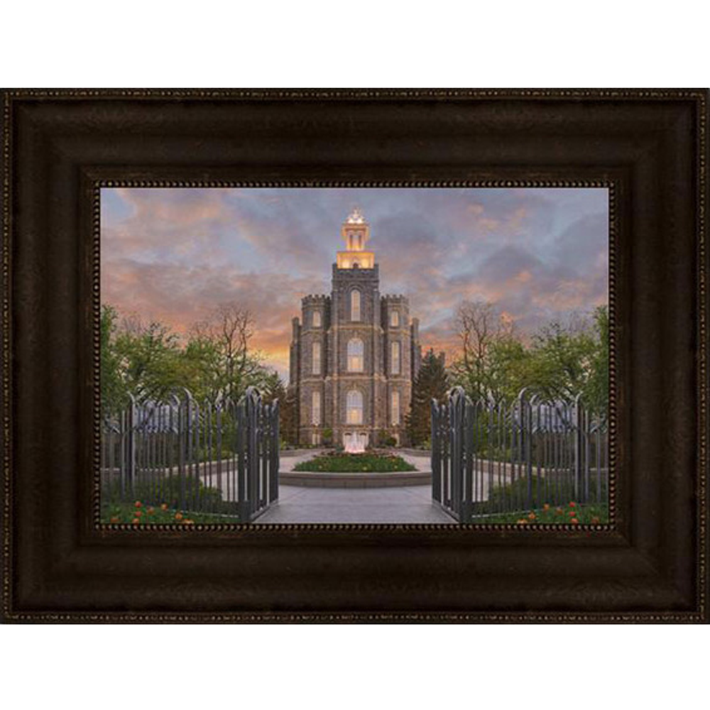 Logan Temple (19x25 Framed Giclee Canvas), , large image number 0