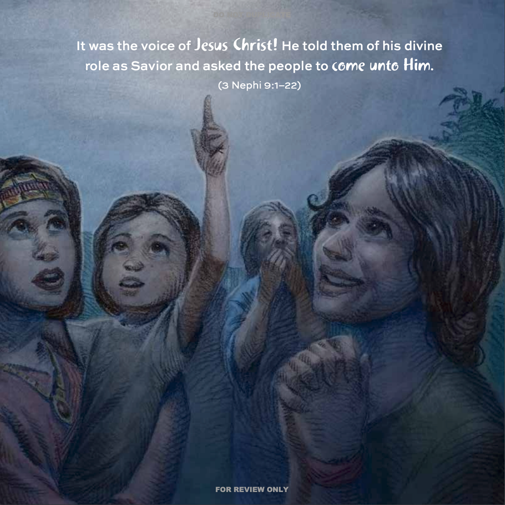 Jesus and the Nephites, , large image number 1