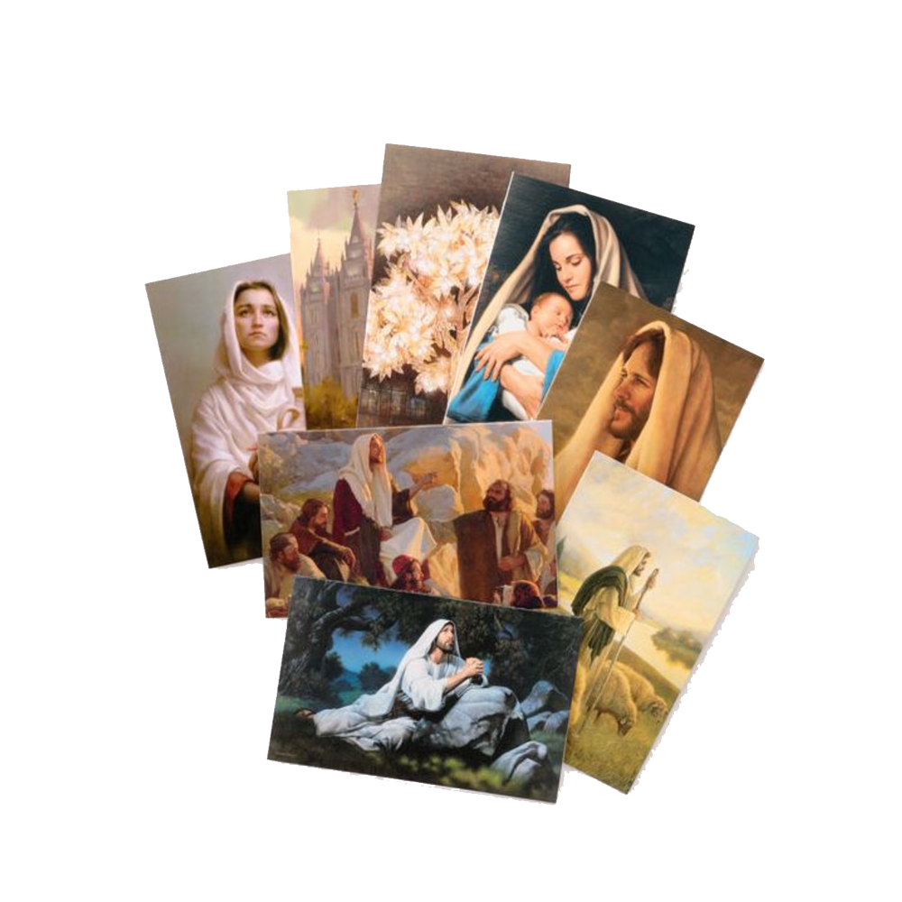 Spanish Articles of Faith Bifold Cards, , large