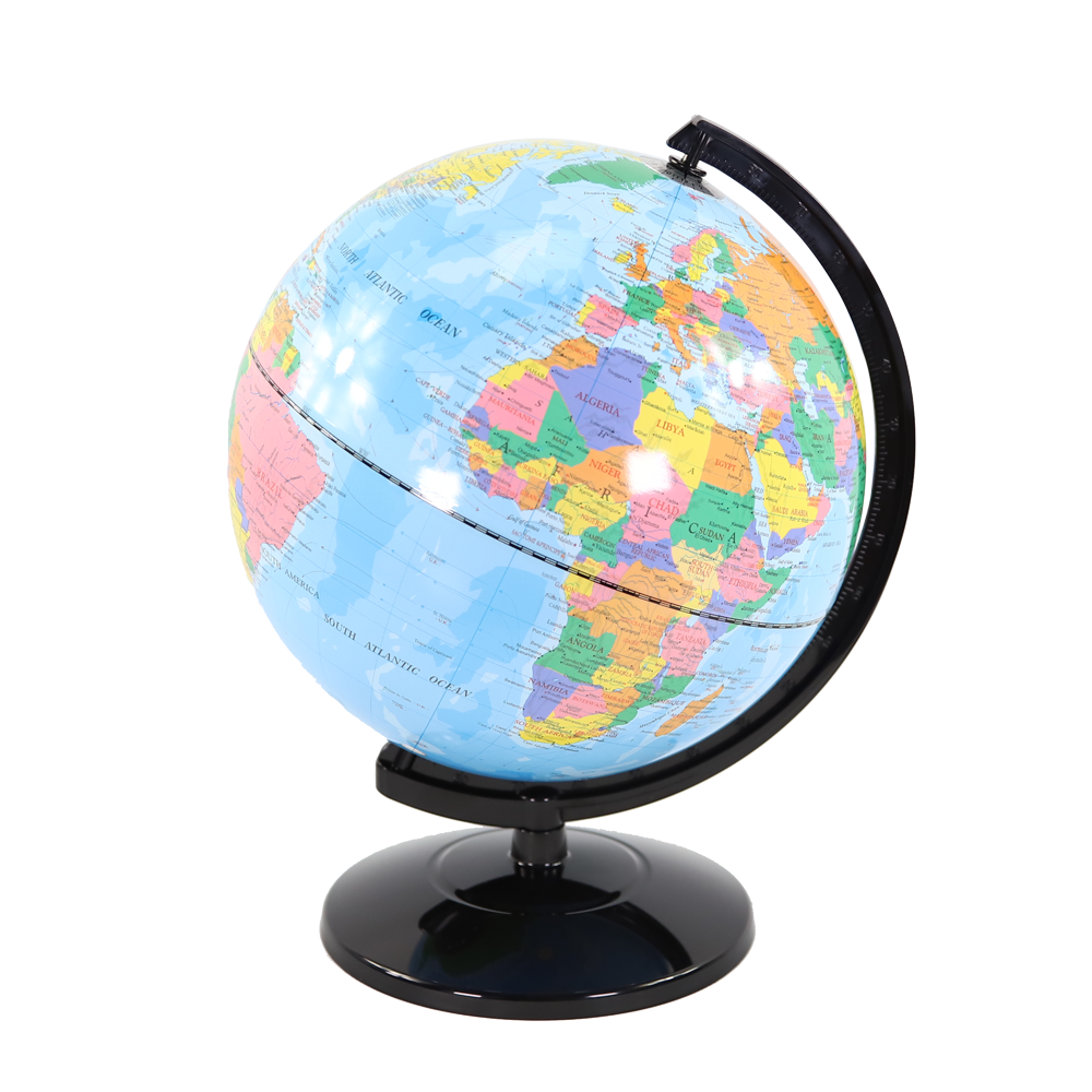 Globe with Black Plastic Base, , large image number 0