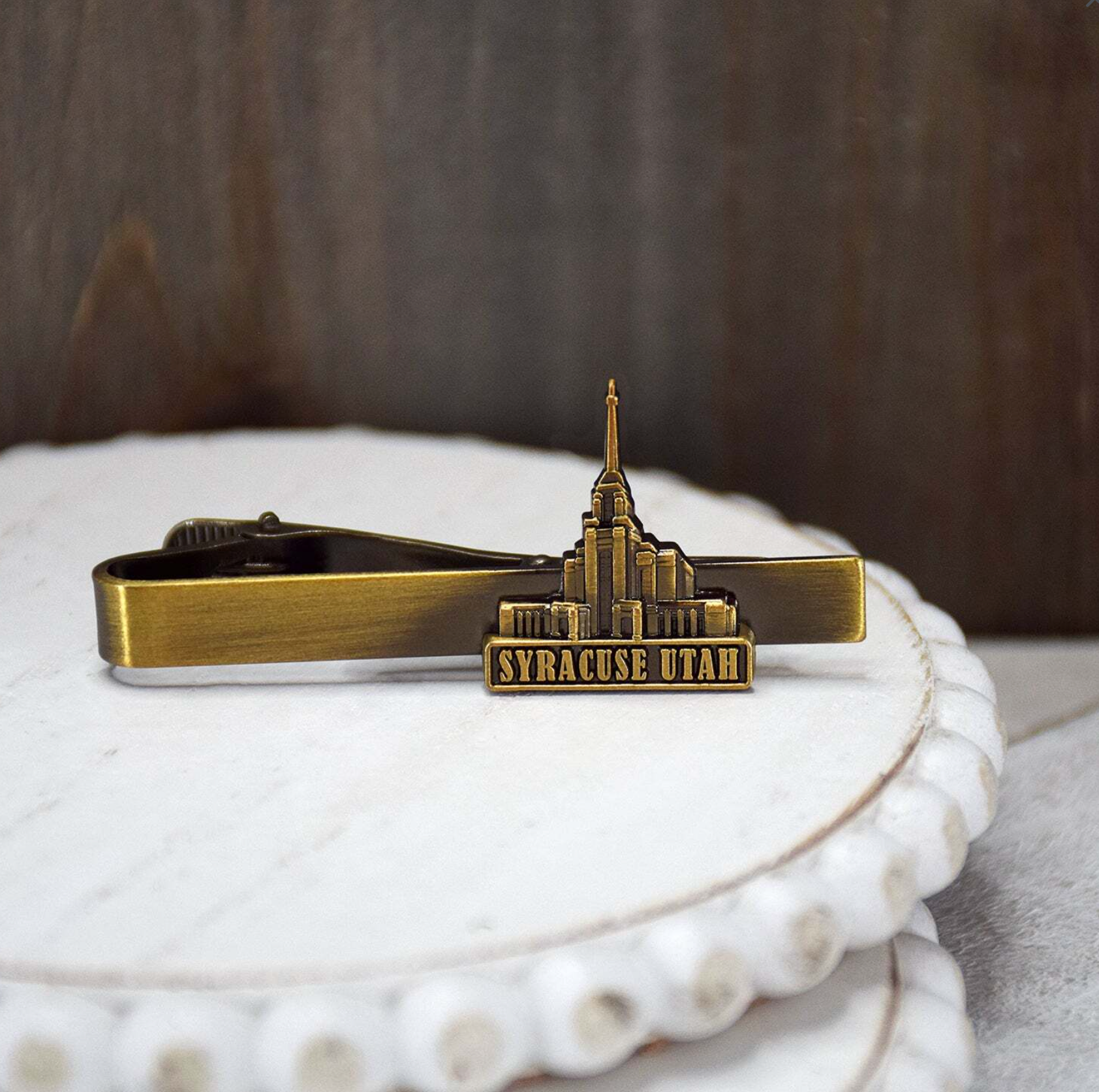 Syracuse Utah Temple Tie Bar