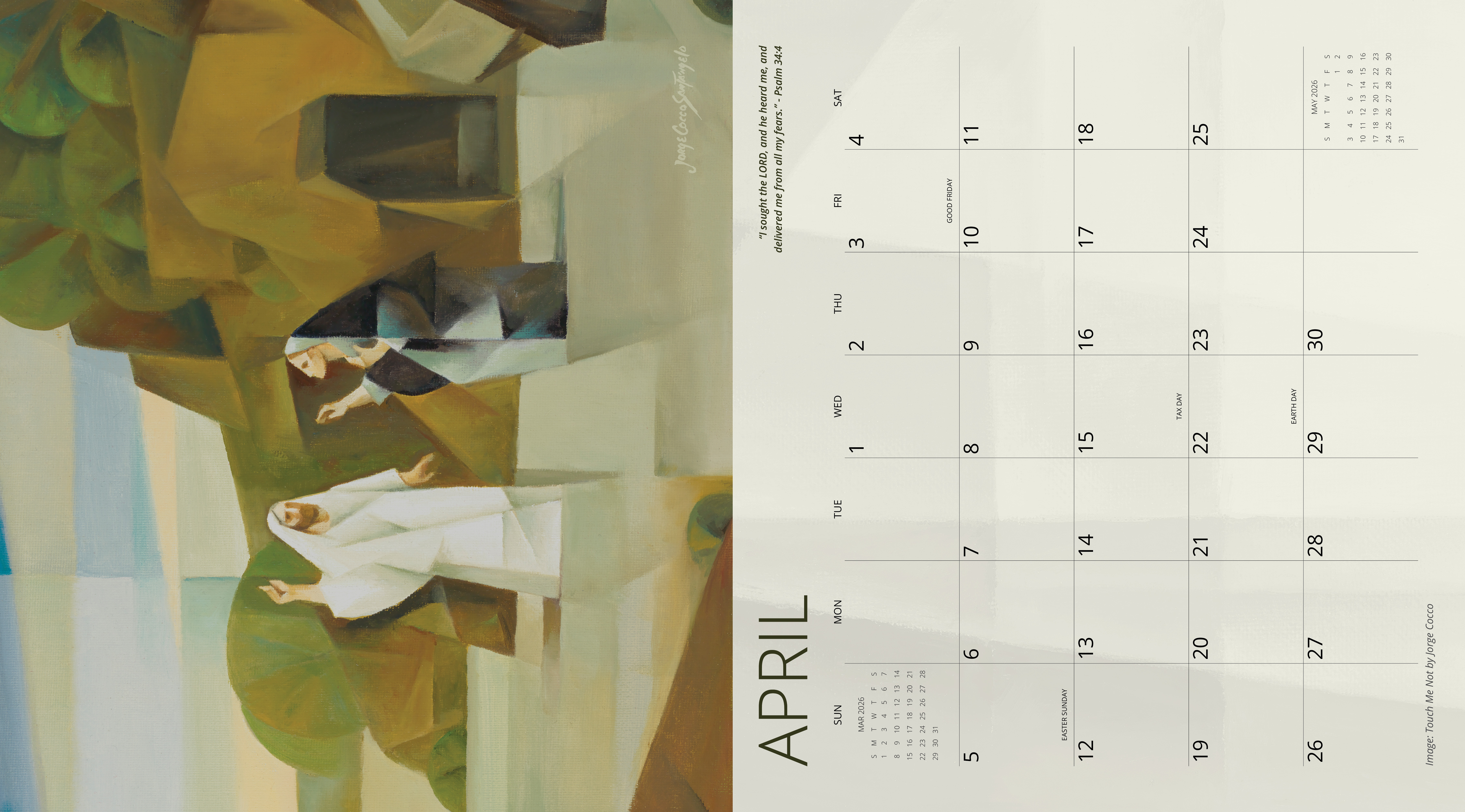 2026 Walk with Him Calendar, , large image number 3