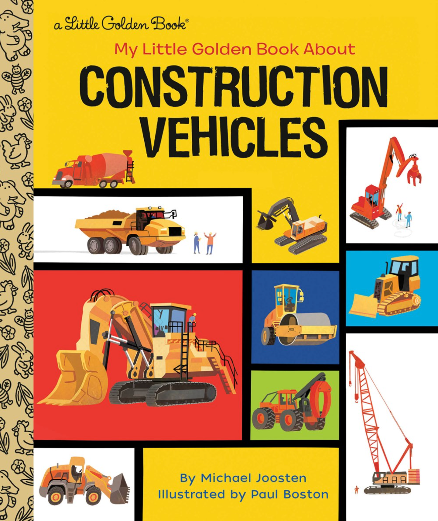 My Little Golden Book About Construction Vehicles, , large image number 0