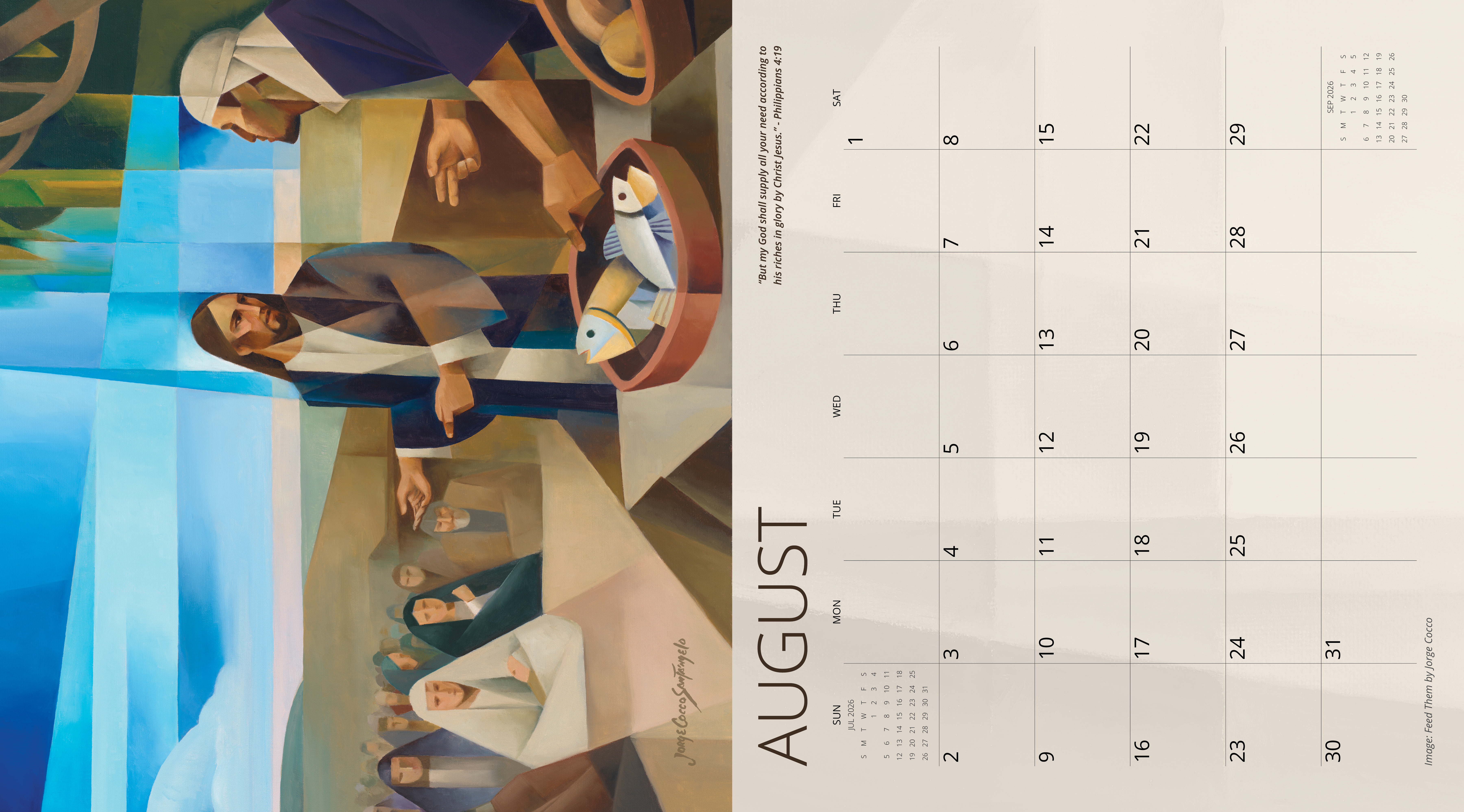 2026 Walk with Him Calendar, , large image number 4