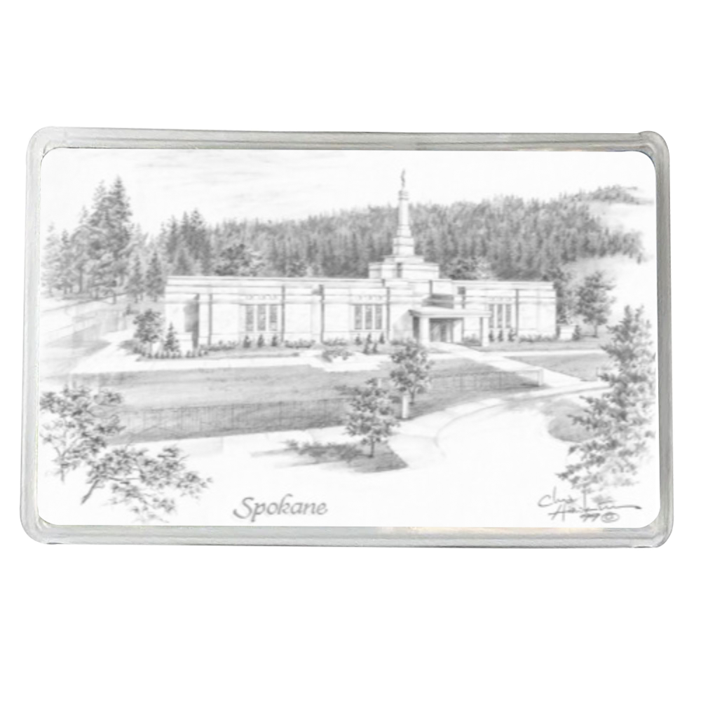 Spokane Washington Temple Recommend Holder, , large image number 0
