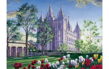 Salt Lake Temple Recommend Holder (Spanish), , large image number 1