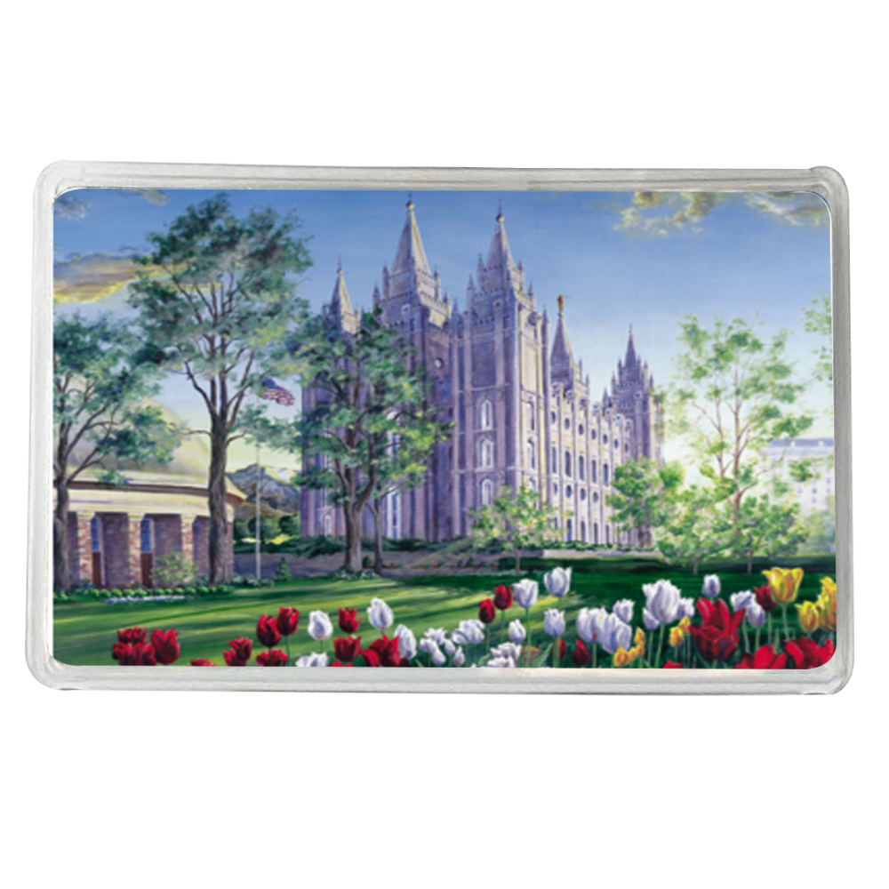 Salt Lake Temple Recommend Holder (Spanish), , large image number 0