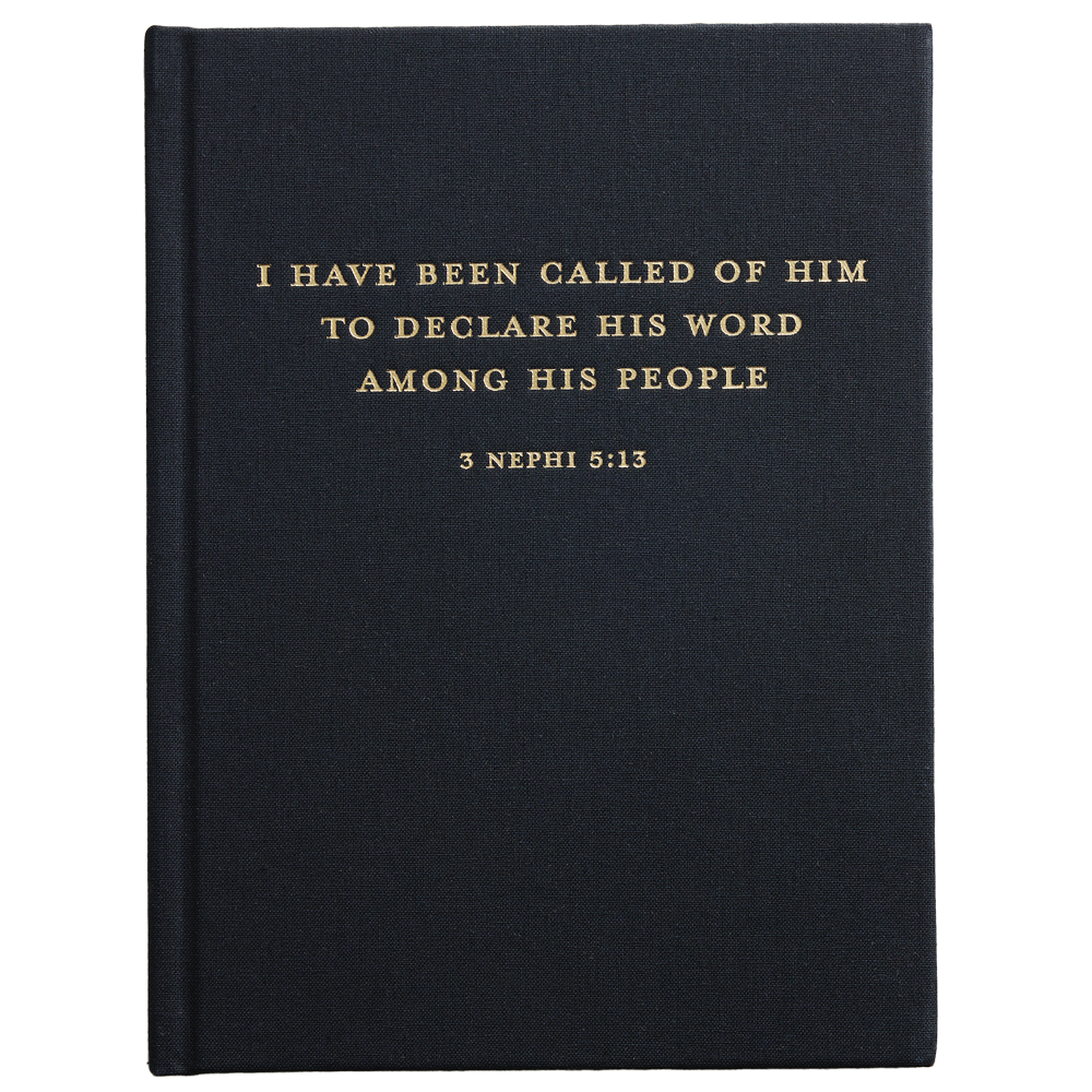 I Have Been Called Black Linen Missionary Journal