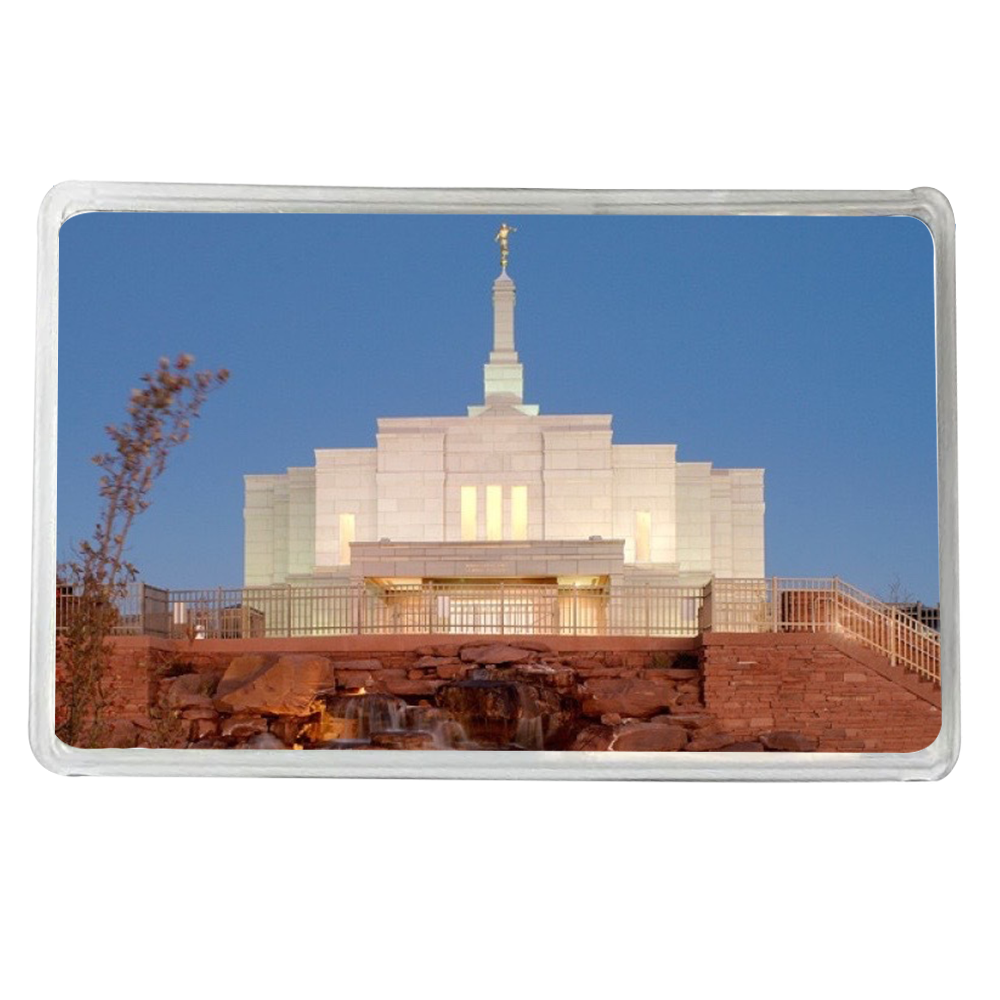 Snowflake Arizona Temple Recommend Holder, , large image number 0