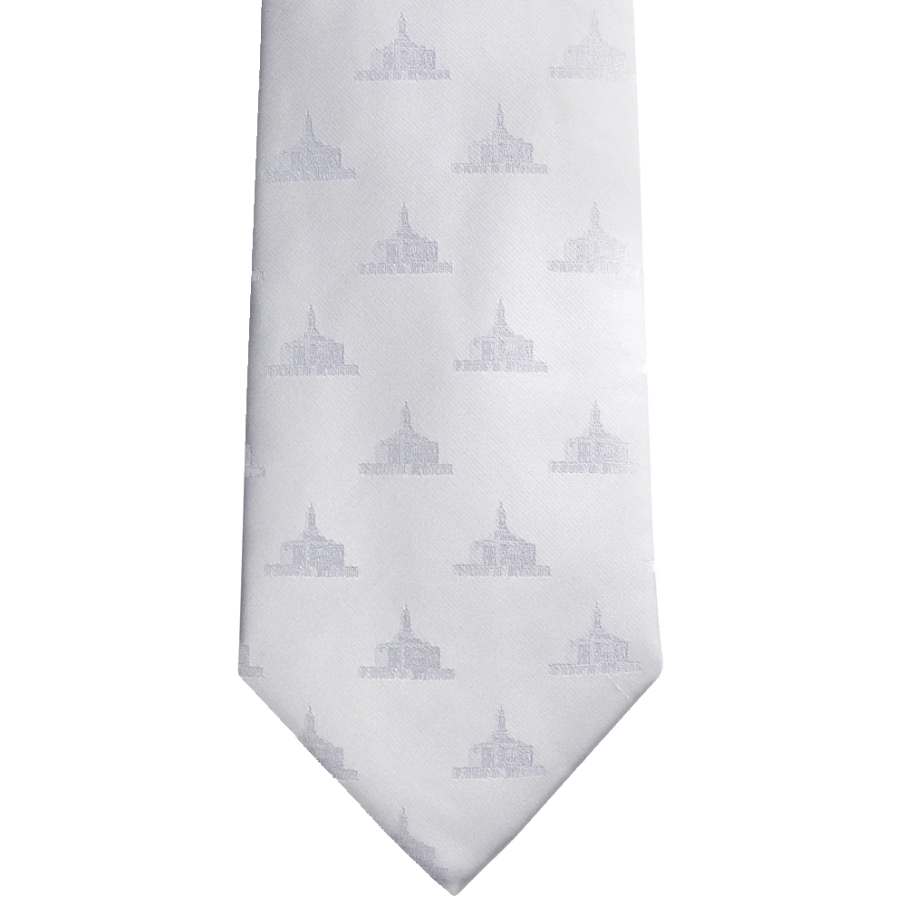 Deseret Peak Temple Necktie, , large image number 0