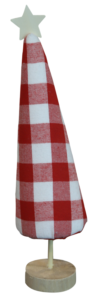 Plaid Fabric Tree
