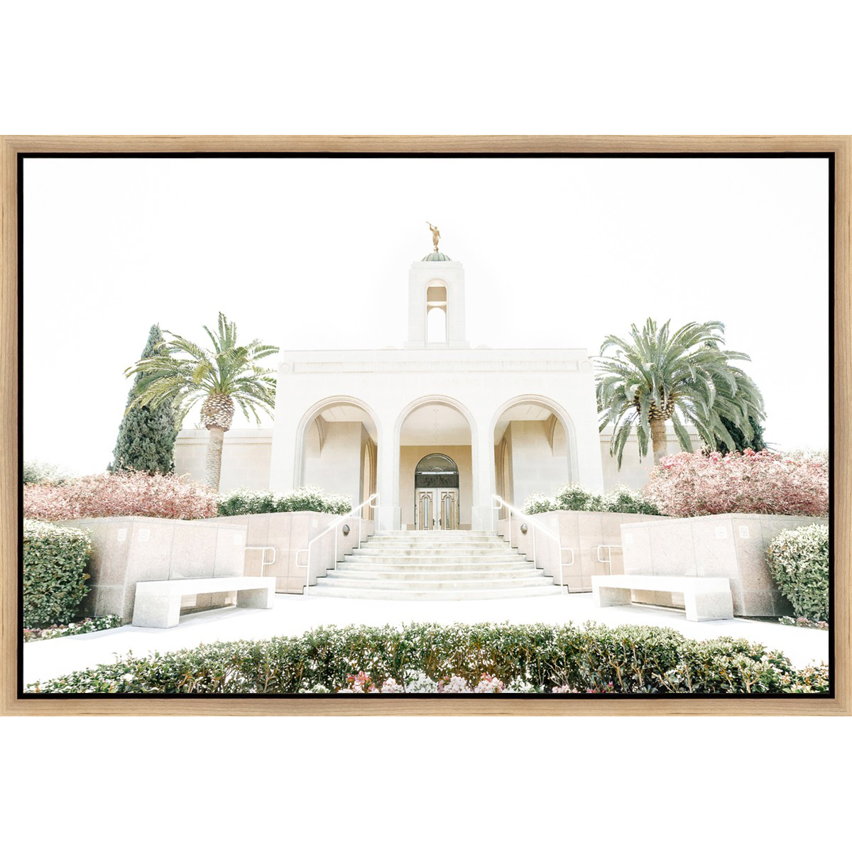 Sweet is the Work, Newport Temple (31.5x21.5 Framed Canvas)