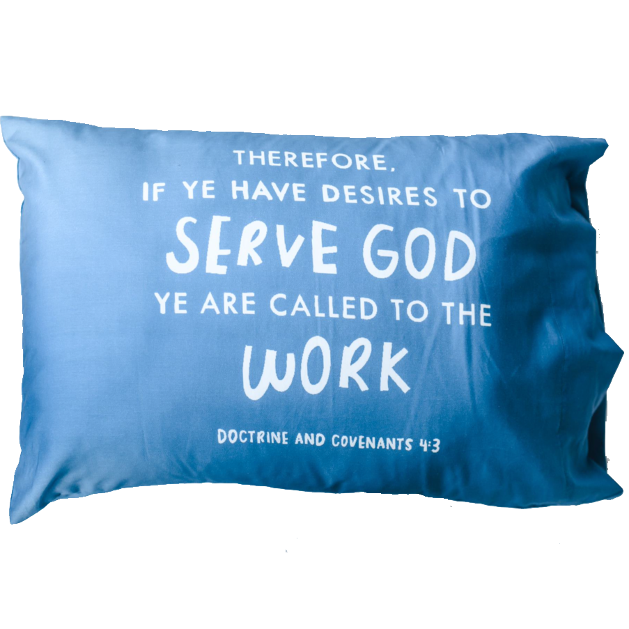 Called to the Work D&C 4:3 Pillowcase