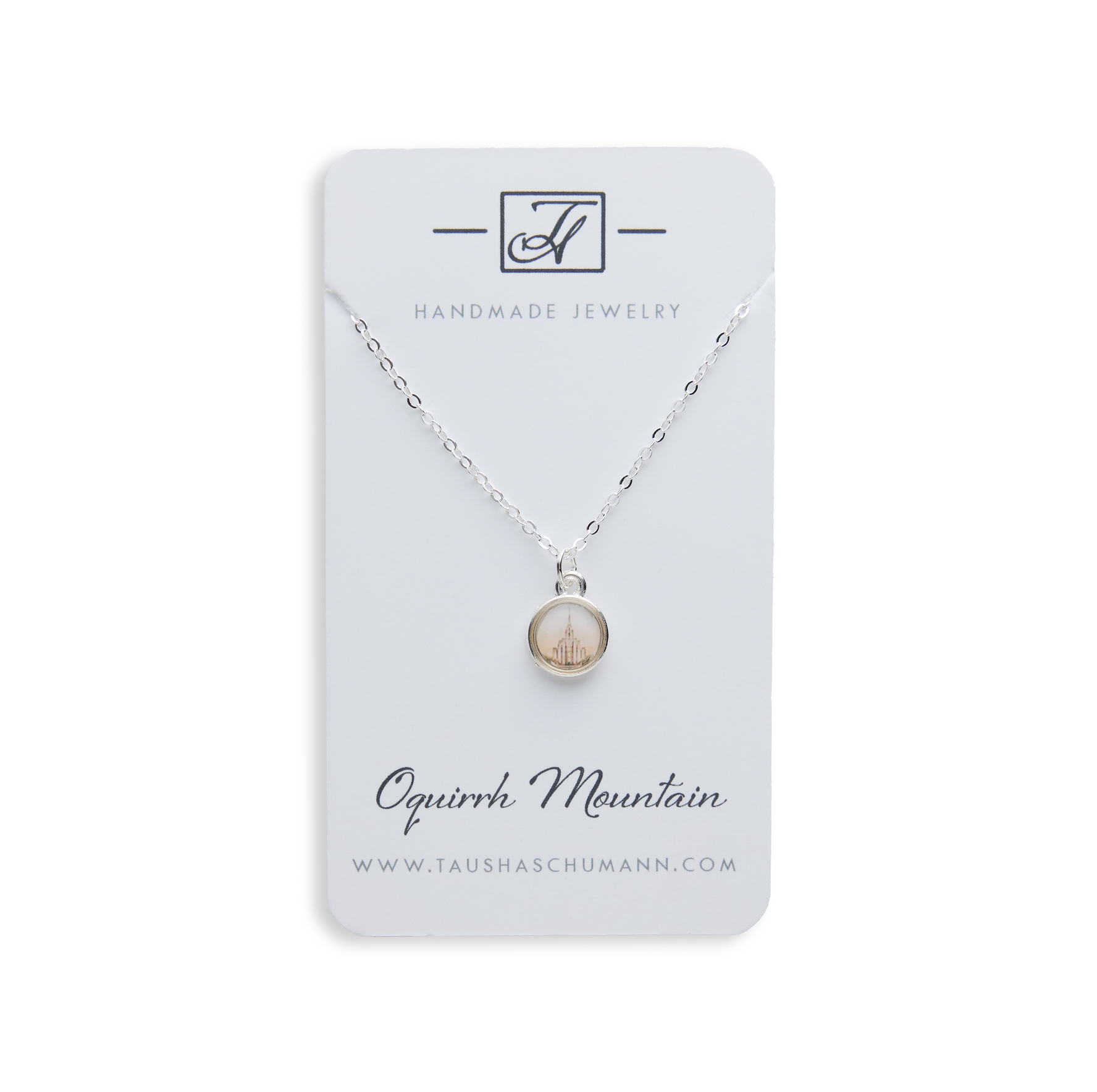 Oquirrh Mountain Utah Temple Necklace, , large image number 0