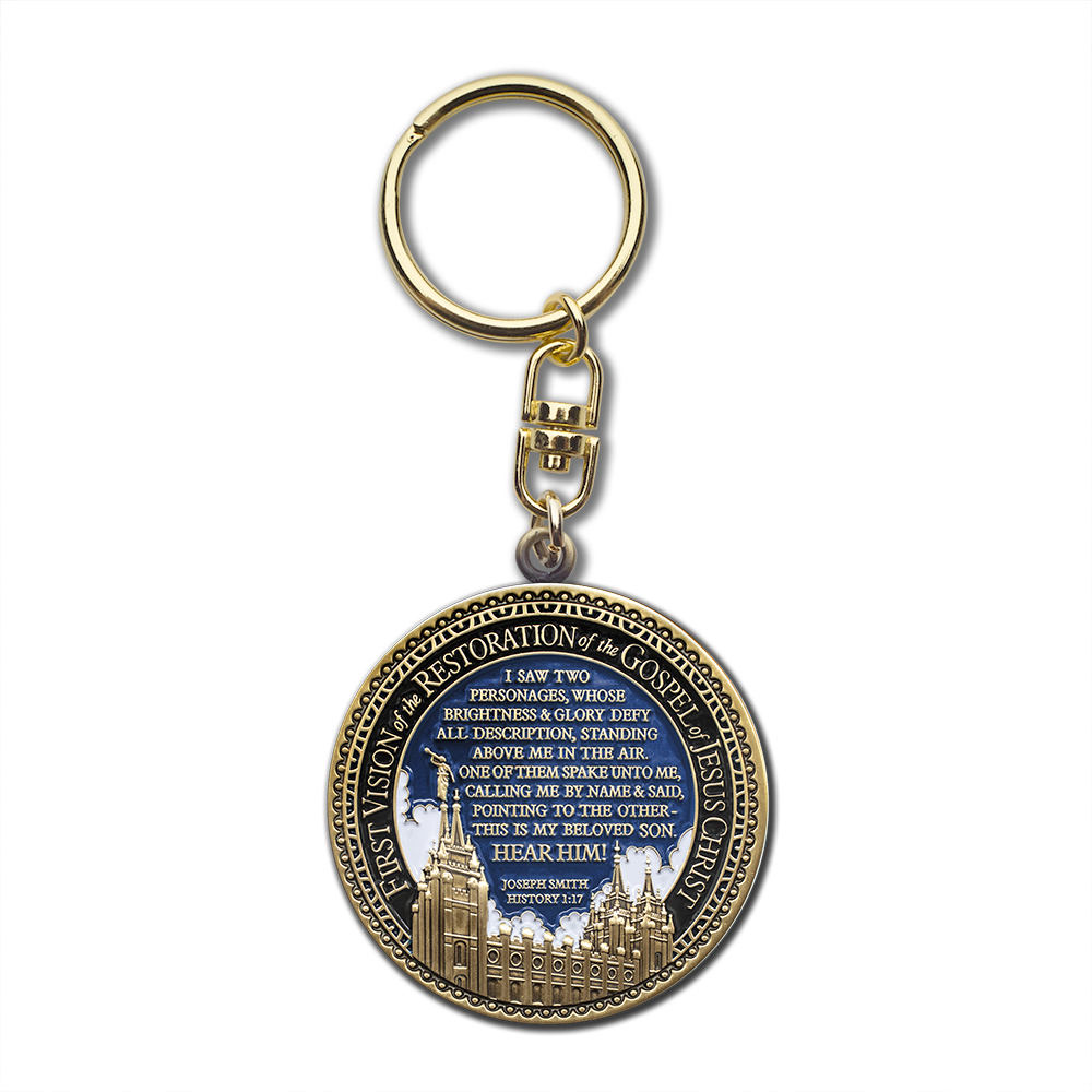 Joseph Smith First Vision Keyring, , large