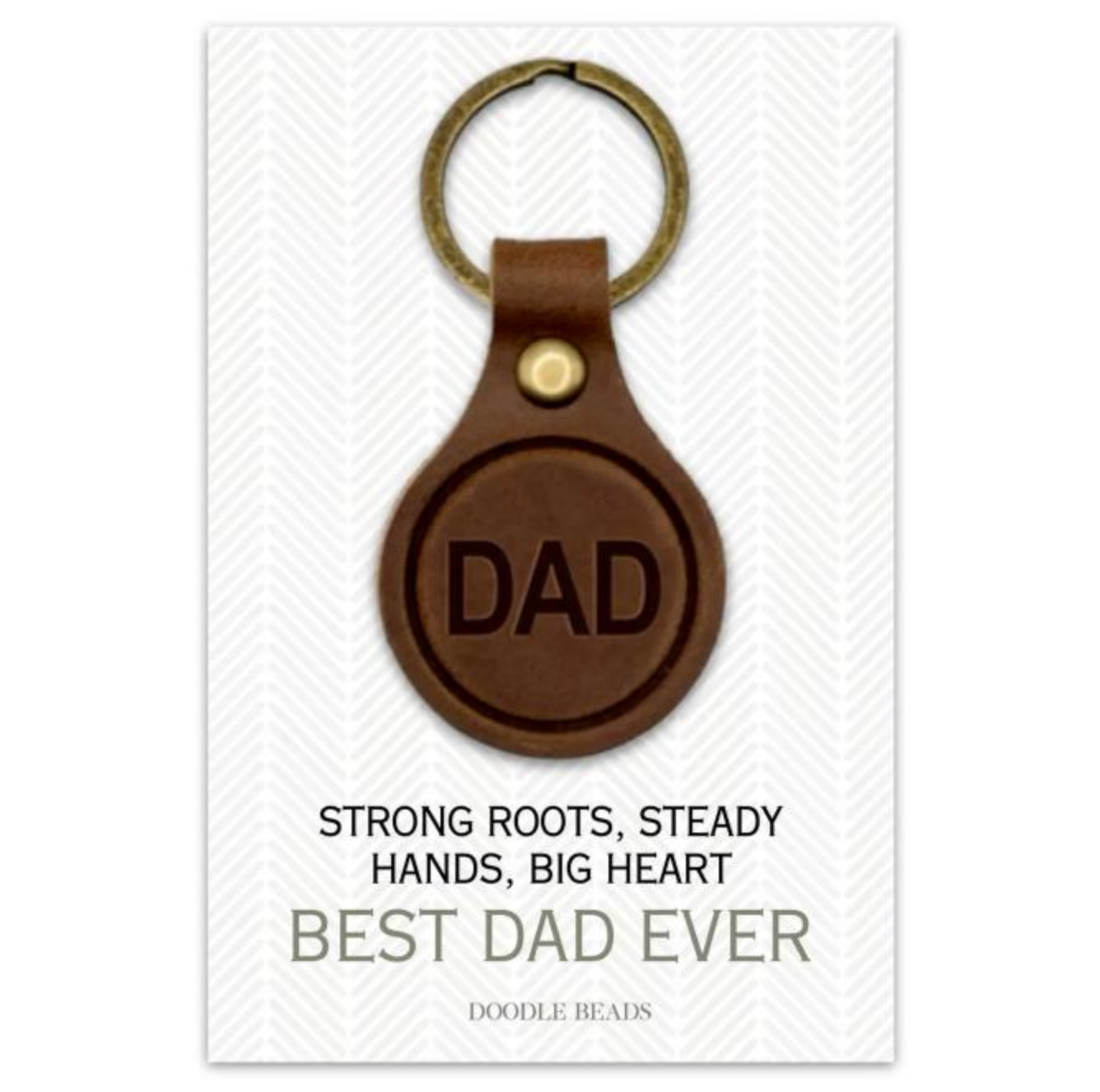 Best Dad Ever Keyring, , large image number 0
