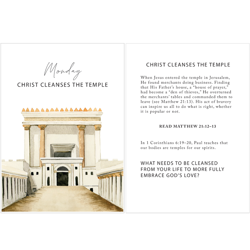 Holy Week Study Card Set, , large