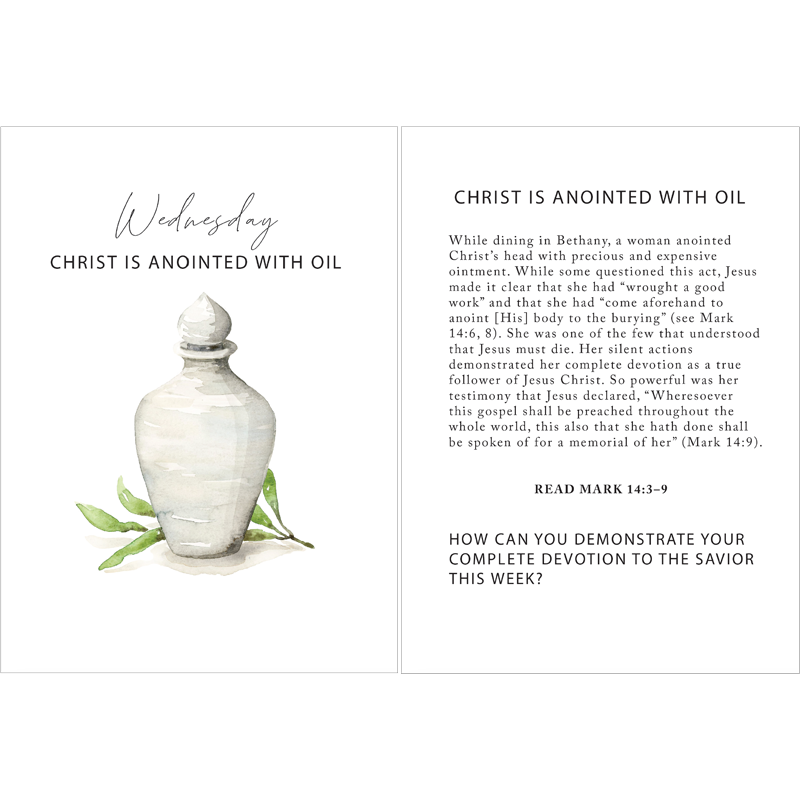 Holy Week Study Card Set, , large image number 2