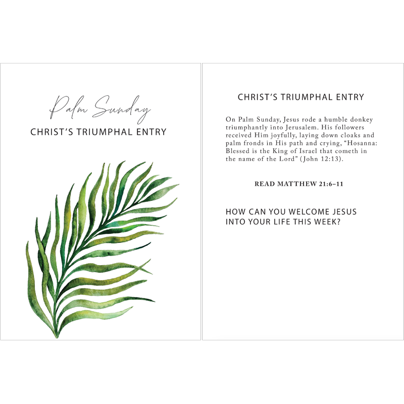 Holy Week Study Card Set, , large image number 6