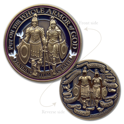 Armor of God Coin, , large image number 1