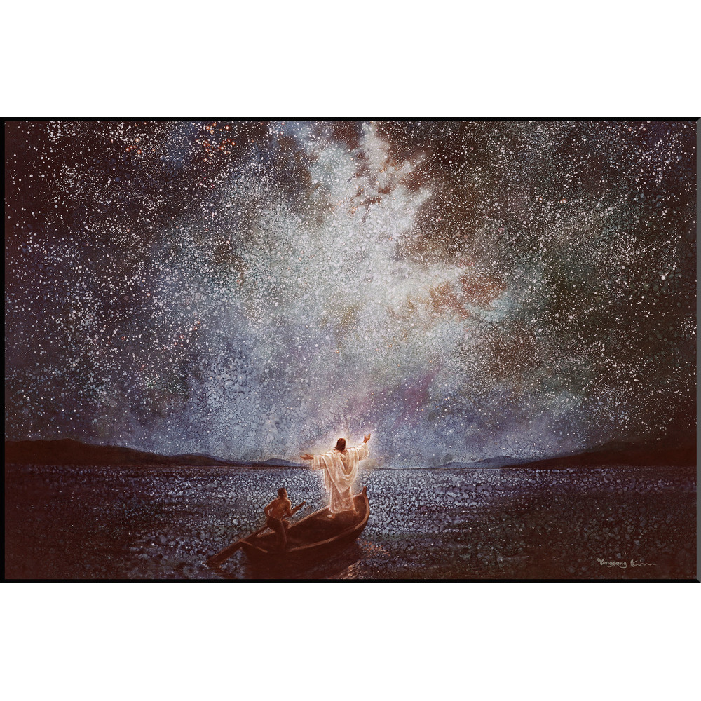 Calm and Stars (24x36 Acrylic Mounted Print)