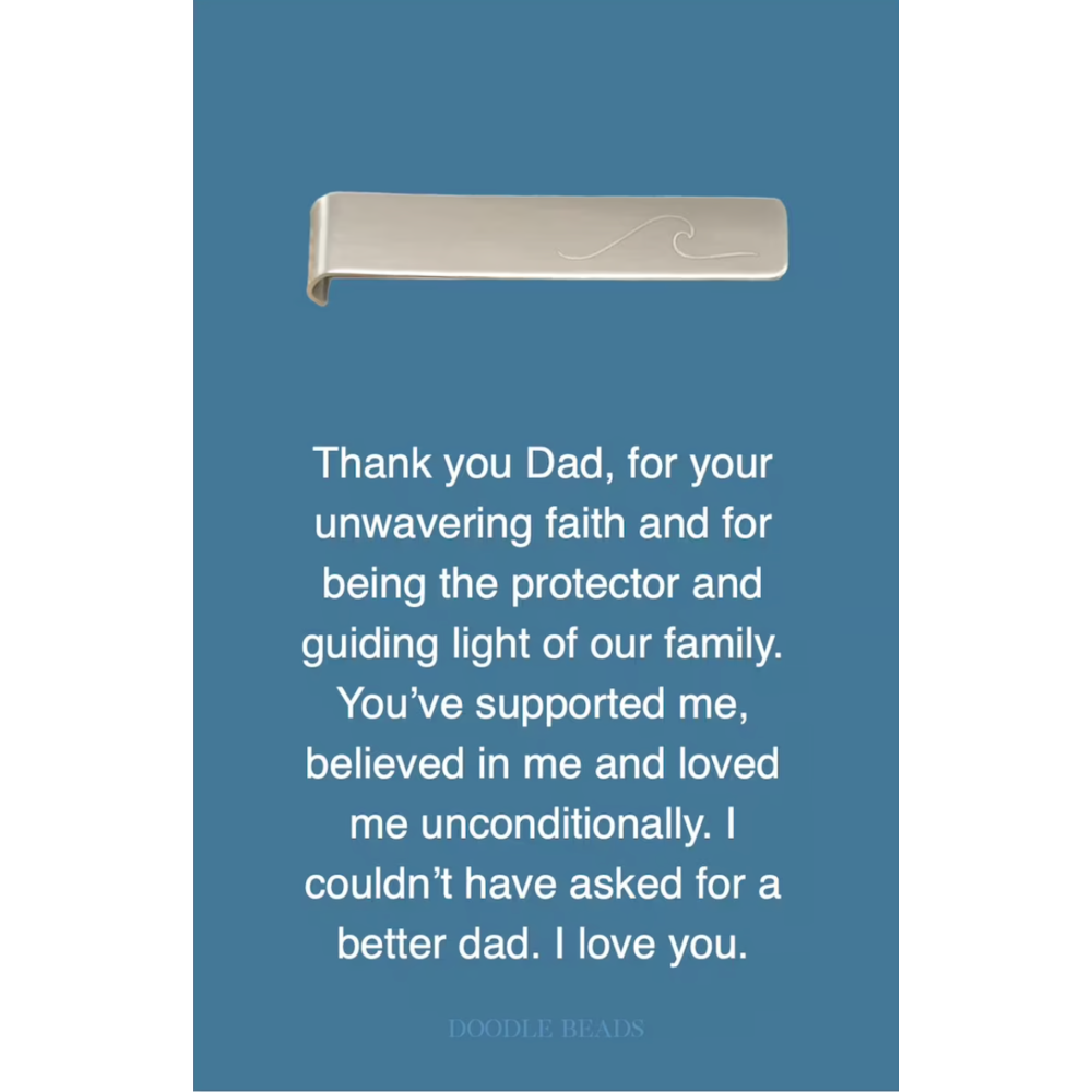 Unwavering Faith Tie Bar, , large image number 0