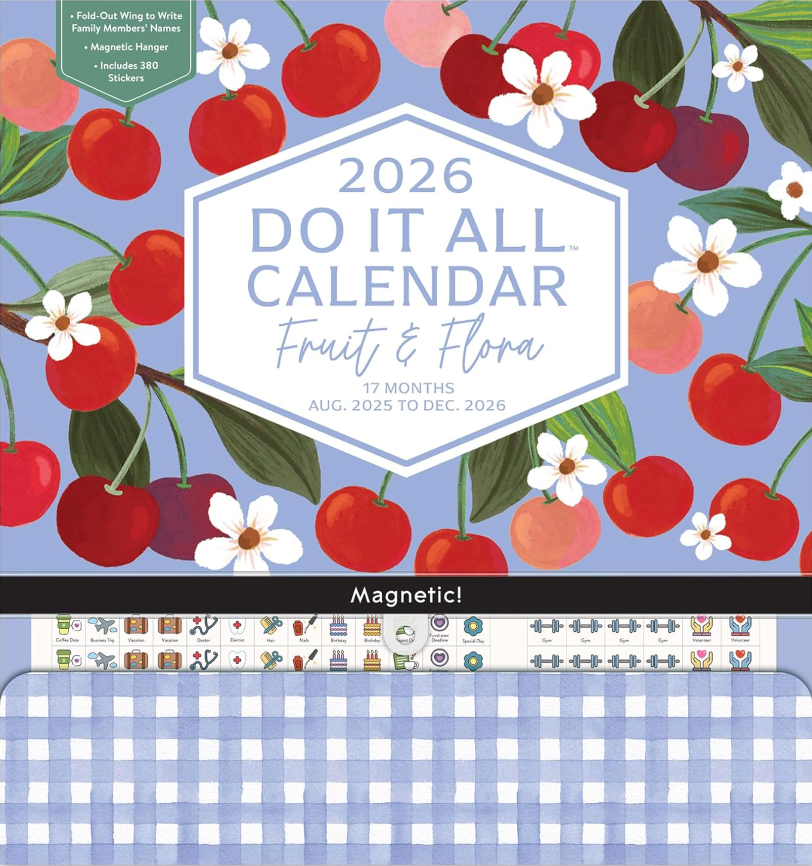 2026 Fruit & Floral Wall Calendar