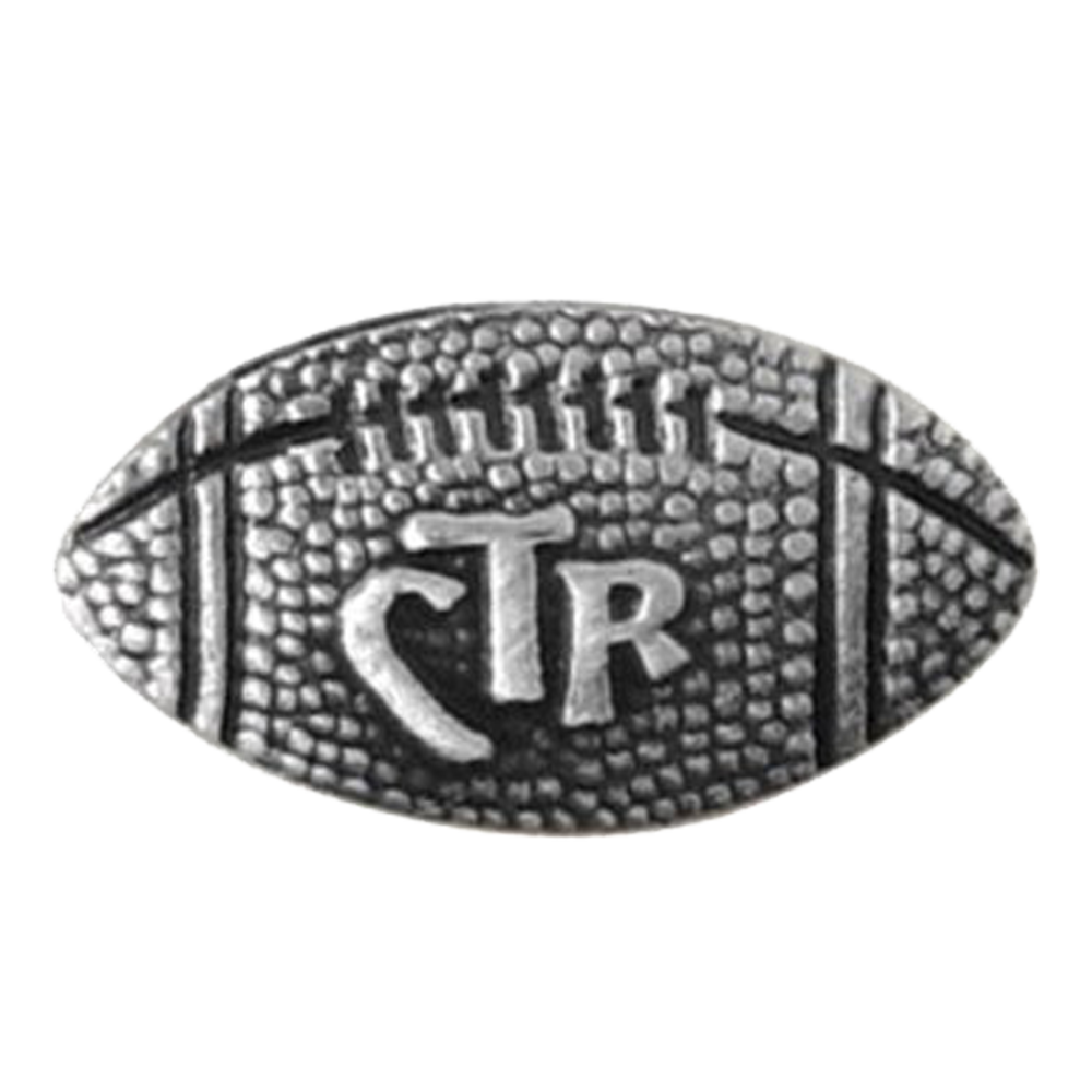 CTR Football Tie Tac, , large image number 0