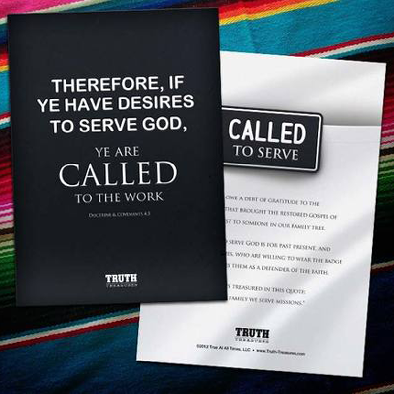 Called to Serve Mini Poster (5x7), , large image number 1
