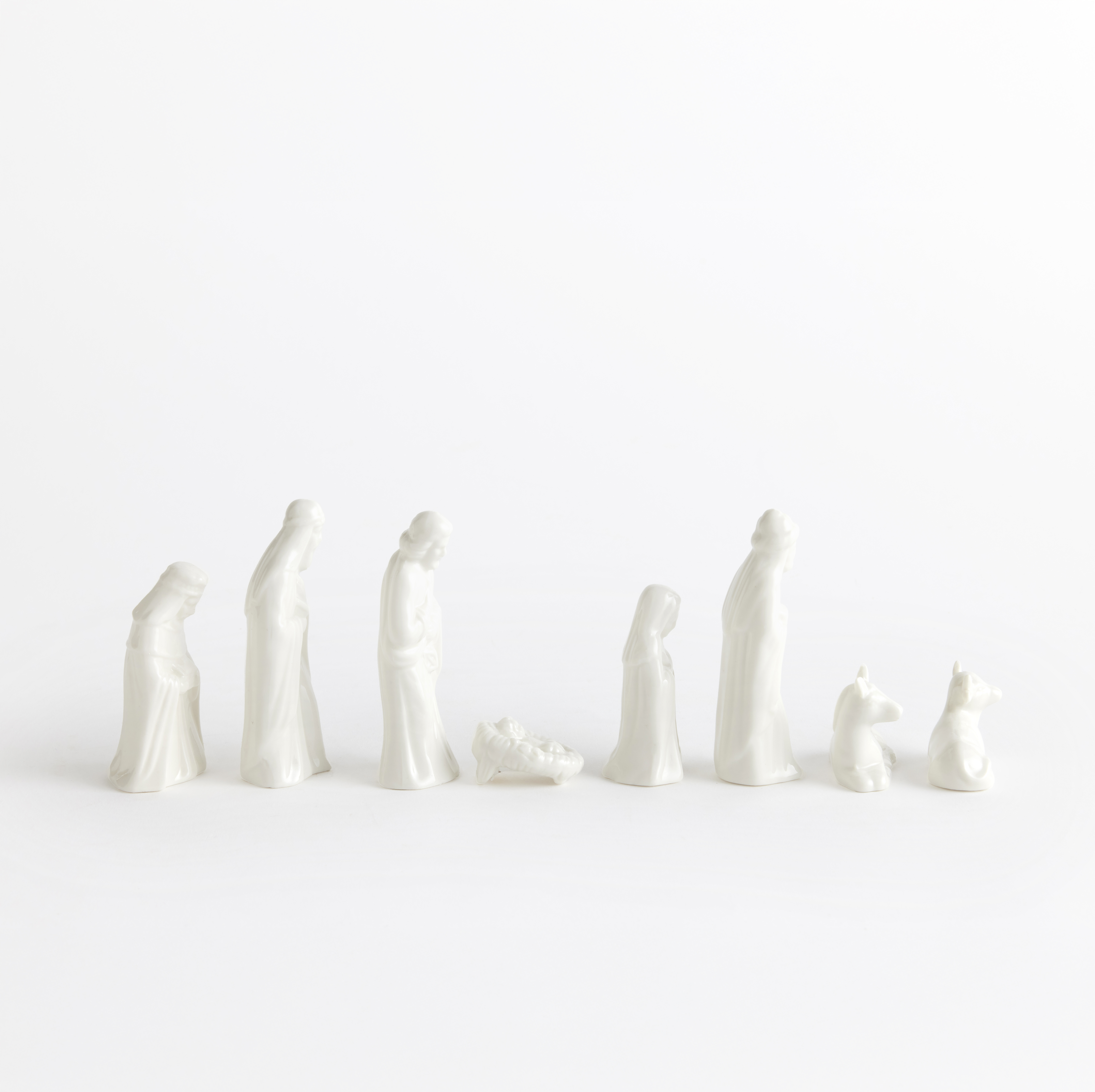 Mini Porcelain Nativity Set, , large image number 4