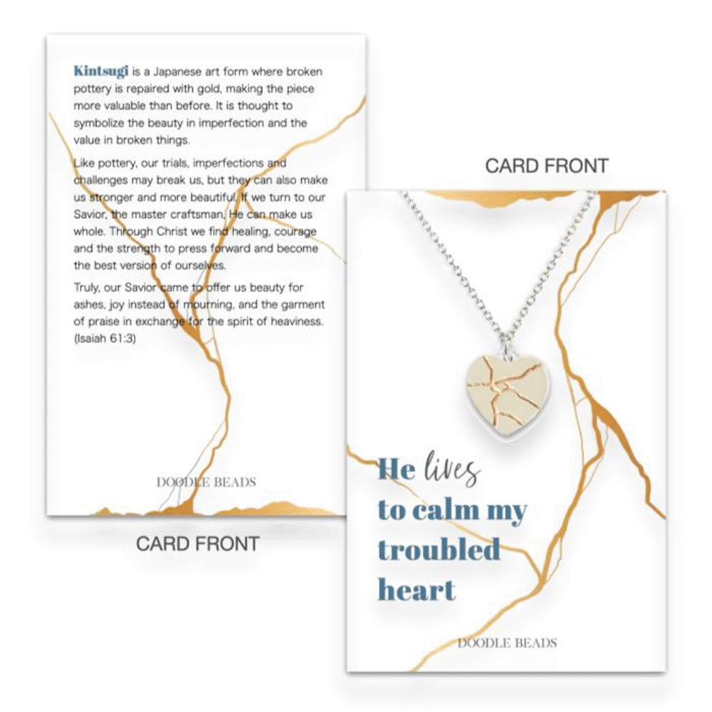 Troubled Heart Necklace, , large image number 1