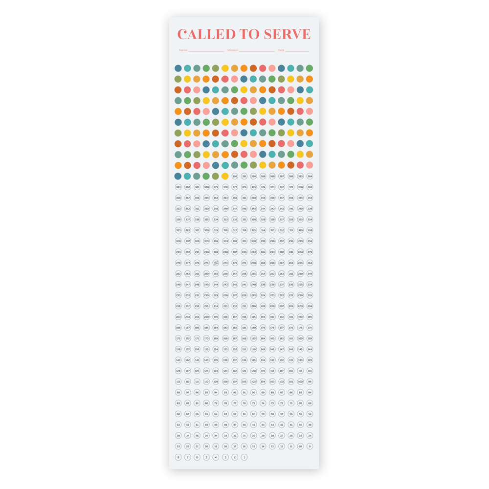 Sister Missionary Countdown Poster