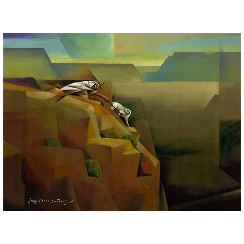 The Lost Sheep 11x14 Matted Print, , large image number 0