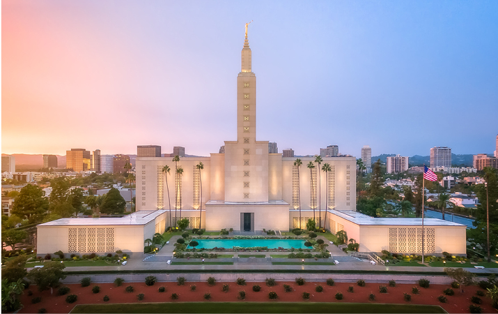 Los Angeles Temple No Flip Recommend Holder, , large image number 1