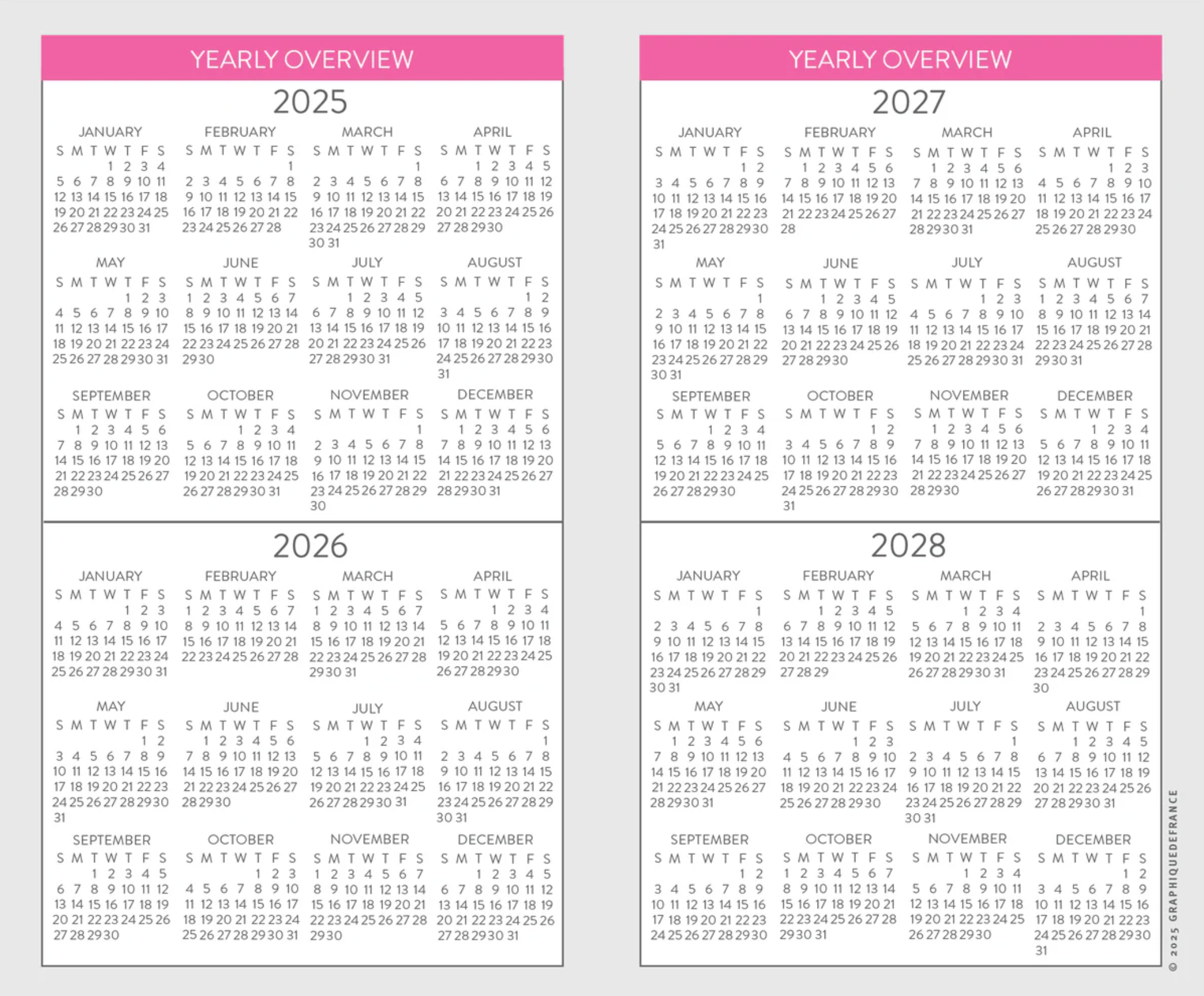 2026 Happy Floral 2 Year Pocket Planner, , large image number 2