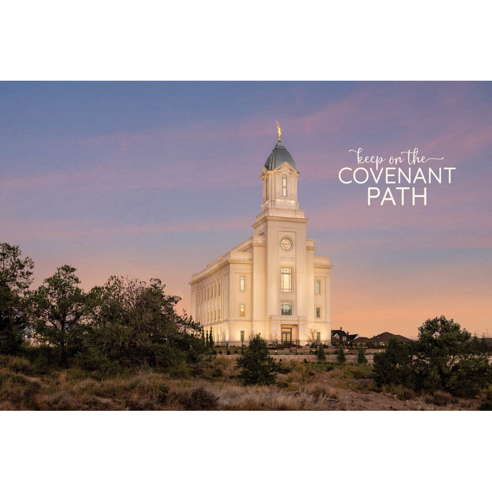 Cedar City Temple Repositionable Poster, , large image number 0