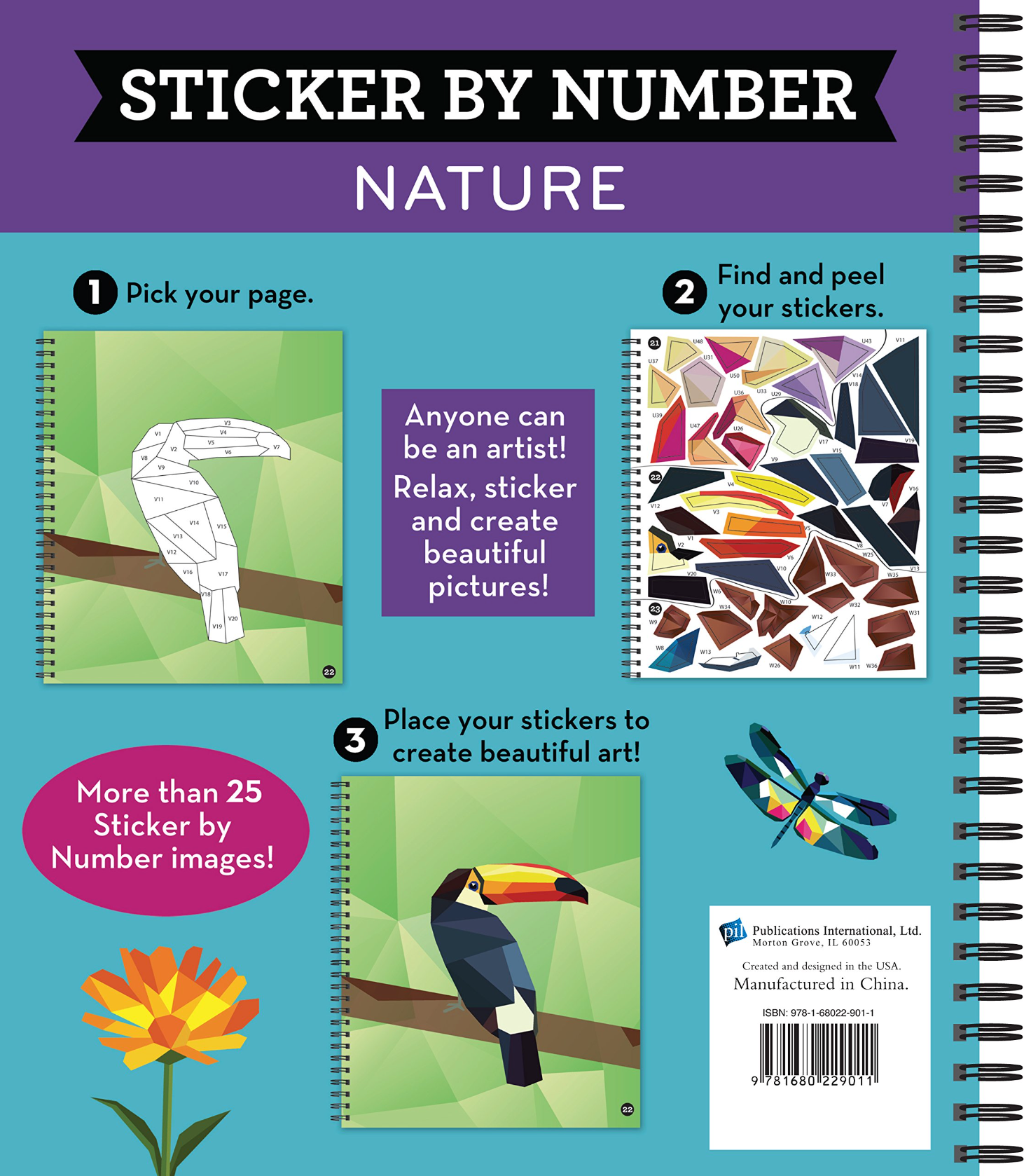 Brain Games Sticker by Numbers Nature, , large image number 1